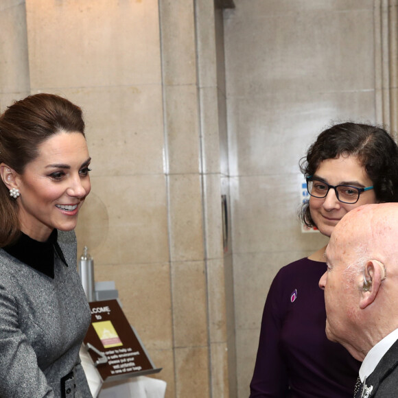 Le prince William, duc de Cambridge, Catherine Kate Middleton, duchesse de Cambridge - Cérémonie de mémoire pour le 75ème anniversaire de la libération du camp de Auschwitz au Central Hall Westminster à Londres le 27 janvier 2020.