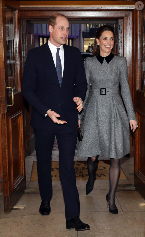 Le prince William, duc de Cambridge, Catherine Kate Middleton, duchesse de Cambridge - Cérémonie de mémoire pour le 75ème anniversaire de la libération du camp de Auschwitz au Central Hall Westminster à Londres le 27 janvier 2020.