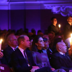 Le prince William, duc de Cambridge et Kate Catherine Middleton, duchesse de Cambridge - Cérémonie de commémorations pour le 75ème anniversaire de la libération du camp de Auschwitz au Central Hall Westminster à Londres. Le 27 janvier 2020