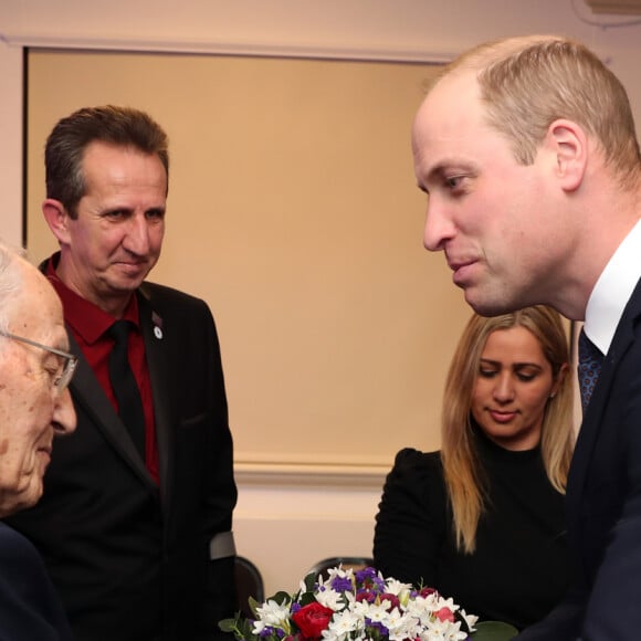 Le prince William, duc de Cambridge - Cérémonie de commémorations pour le 75ème anniversaire de la libération du camp de Auschwitz au Central Hall Westminster à Londres. Le 27 janvier 2020