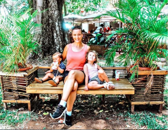 Kelly Bochenko avec ses enfants sur Instagram - 21 janvier 2020