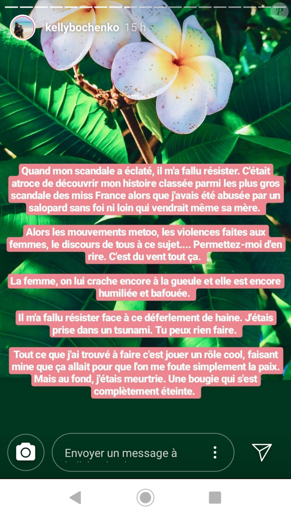 Kelly Bochenko raconte les circonstances de ses photos dénudées parues dans le magazine "Entrevue" en 2009 - Instagram Story, 27 janvier 2020