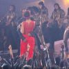 Rihanna et A$AP Rocky sur la scène des MTV Video Music Awards 2012.