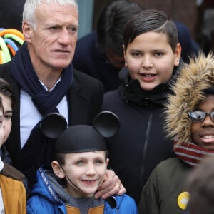 Didier Deschamps, parrain de l'Opération Pièces Jaunes 2020 - Disneyland Paris a accueilli 300 enfants hospitalisés avec la Fondation Hôpitaux de Paris – Hôpitaux de France à Marne-la-Vallée, France, le 29 janvier 2020. © Dominique Jacovides/Bestimage