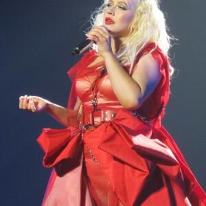 Exclusif - Christina Aguilera chante son nouveau spectacle "Xperience" au Zappos Theatre de Las Vegas le 31 mai 2019.