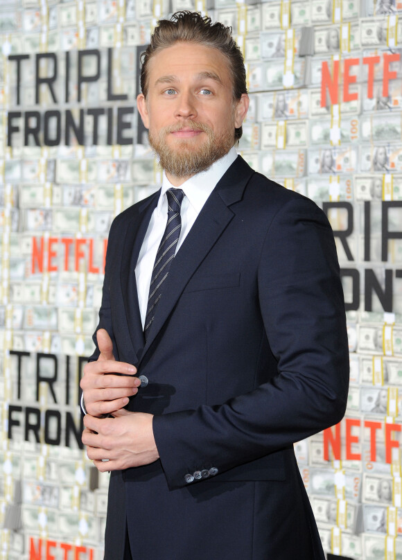 Charlie Hunnam à la première de Triple Frontier (Triple frontière) à New York, Etats-Unis, le 3 mars 2019