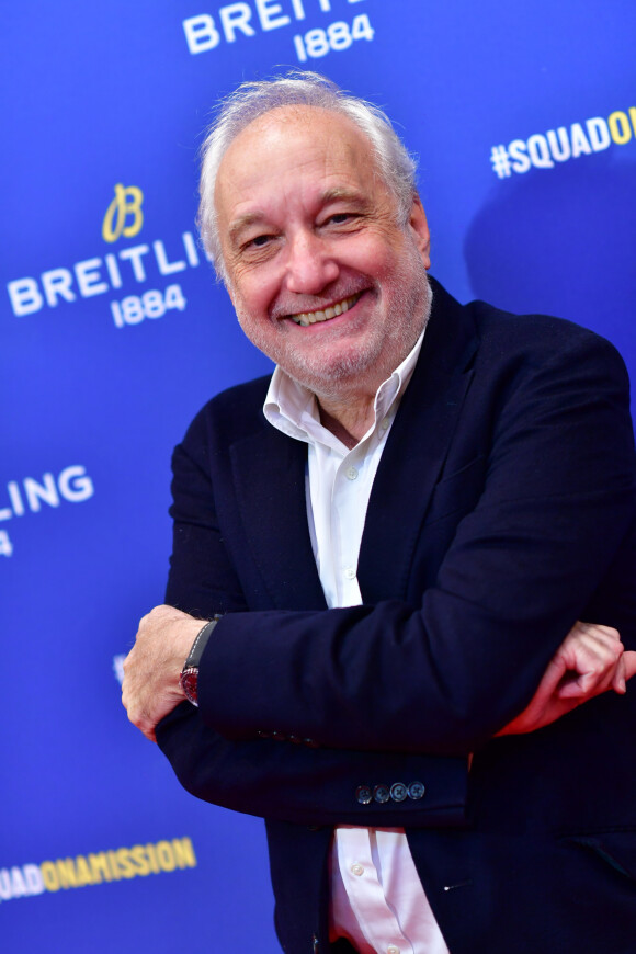 François Berléand lors de la soirée de réouverture de la boutique "Breitling", située rue de la Paix. Paris, le 3 octobre 2019. © Rachid Bellak/Bestimage