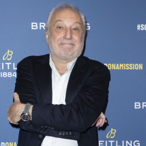 François Berléand lors de la soirée de réouverture de la boutique "Breitling", située rue de la Paix. Paris, le 3 octobre 2019. © Olivier Borde/Bestimage