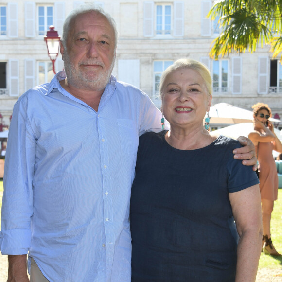 François Berléand et Josiane Balasko lors de la 12ème édition du festival du Film Francophone d'Angoulême, France, le 23 août 2019. © Coadic Guirec/Bestimage