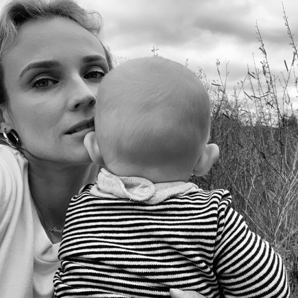 Diane Kruger a partagé une nouvelle photo de sa petite fille (11 mois), le 23 octobre 2019 sur Instagram.