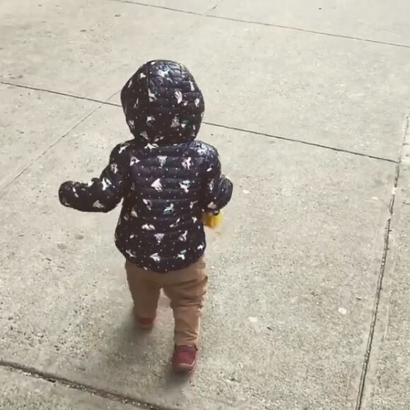 Diane Kruger a publié une vidéo de sa fille qui marche sur Instagram le 30 janvier 2020.