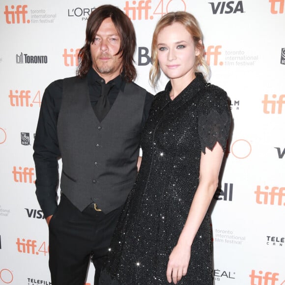 Diane Kruger, Norman Reedus à la première de 'Sky' lors du Festival international du film 2015 de Toronto, le 16 septembre 2015.