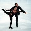 Sarah Abitbol et Stéphane Bernadis lors des championnats du monde de patinage à Nice le 30 avril 2000. © JB Autissier / Panoramic / Bestimage