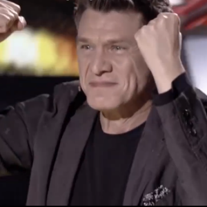 Marc Lavoine et Ifè - Talent séléctionné lors des auditions à l'aveugle de "The Voice" - Extrait de l'émission diffusée samedi 1er février 2020, TF1