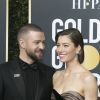 Justin Timberlake et Jessica Biel - 75e cérémonie des Golden Globe Awards à l'Hotel Beverly Hilton. Los Angeles. Le 7 janvier 2018. @Hubert Boesl/DPA/ABACAPRESS.COM