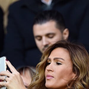 Vitaa dans les tribunes du match de Ligue 1 Conforama PSG 5-0 Montpellier au Parc des Princes à Paris le 1 février 2020 © Giancarlo Gorassini / Bestimage