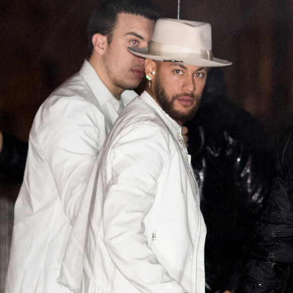 Neymar Jr. - Soirée d'anniversaire de Neymar Jr. "Nuit Blanche" à la discothèque le Yoyo à Paris, France, le 2 février 2020.