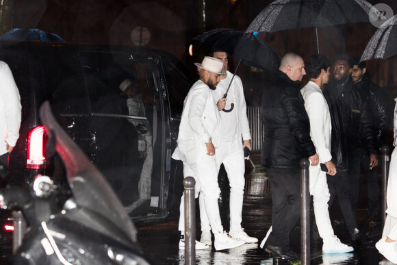 Neymar Jr. - Soirée d'anniversaire de Neymar Jr. "Nuit Blanche" à la discothèque le Yoyo à Paris, France, le 2 février 2020.