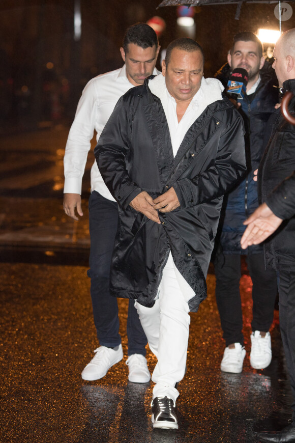 Neymar Santos Senior - Soirée d'anniversaire de Neymar Jr. "Nuit Blanche" à la discothèque le Yoyo à Paris, France, le 2 février 2020.