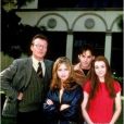  Sarah Michelle Gellar, Alyson Hannigan, Nicholas Brendon et Anthony Stewart Head - Le casting de "Buffy contre les vampires" en 1997. 