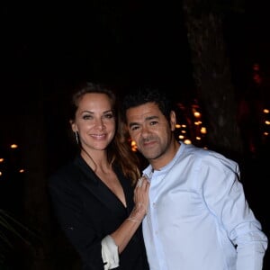 Jamel Debbouze et Mélissa Theuriau à la fête de clôture du 9ème festival "Marrakech du Rire 2018" au Palais Bahia de Marrakech au Maroc le 15 juin 2019.