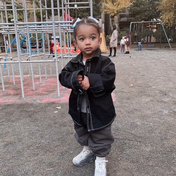Kim Kardashian dévoile des phots de sa fille Chicago, le 15 janvier 2020.