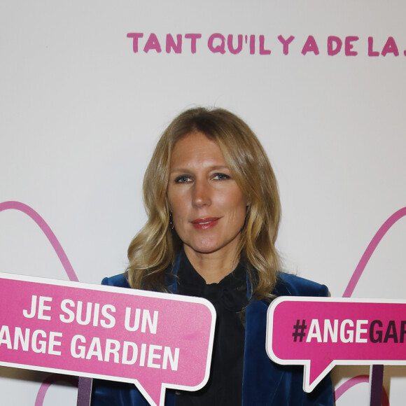 Exclusif - Agathe Lecaron - Photocall - Enregistrement de l'émission "Tout le monde chante contre le cancer" au Palais des Sports à Paris, qui sera diffusée le 3 janvier 2019 sur W9. Le 11 décembre 2018 Ce spectacle unique enregistré au Dôme de Paris lancera l'opération annuelle " 100 noëls dans 100 hôpitaux ". Le but de cette opération : offrir le plus beau des Noëls aux enfants malades et leur famille dans 100 hôpitaux et Maisons de Parents en France. © M.Ausset Lacroix-D.Guignebourg / Bestimage