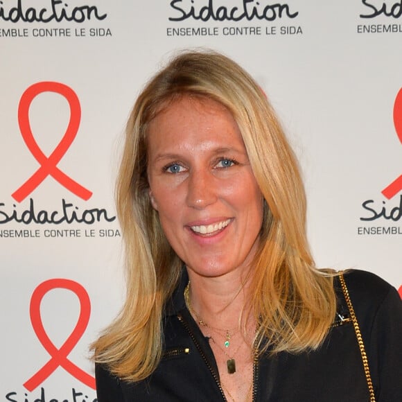 Agathe Lecaron - Soirée de lancement du Sidaction 2017 au Musée du Quai Branly à Paris le 7 mars 2017. © Coadic Guirec/Bestimage