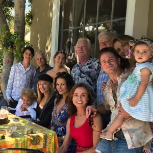 Dernières photos de famille de Kirk Douglas, le 19 août 2019.