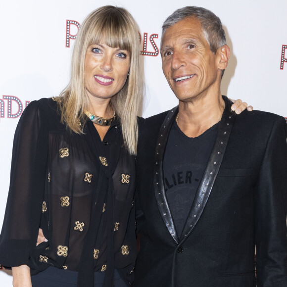 Nagui et sa femme Mélanie Page - Photocall de la générale "L'Oiseau Paradis" au Paradis Latin à Paris le 6 juin 2019. © Olivier Borde/Bestimage