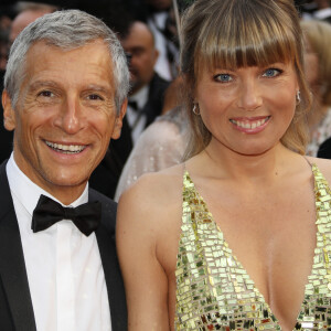 Nagui et sa femme Mélanie Page à la première de "Les Plus Belles Années d'une Vie" lors du 72ème Festival International du Film de Cannes, le 18 mai 2019. © Denis Guignebourg/Bestimage