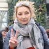 Corinne Masiero - Personnalités au studio Gabriel pour l'enregistrement de l'émission Vivement Dimanche à Paris le 20 février 2019.
