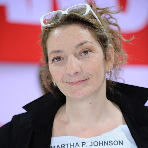 Exclusif - Corinne Masiero - Enregistrement de l'émission "Vivement Dimanche" présentée par M.Drucker à Paris et qui sera diffusée le 24 février sur France 2. Le 20 février 2019 © Guillaume Gaffiot / Bestimage