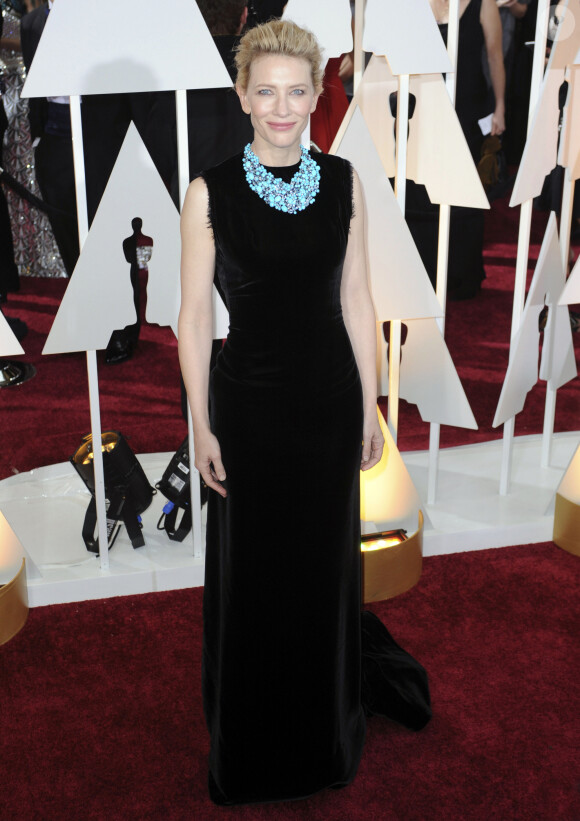 Cate Blanchett - People à la 87ème cérémonie des Oscars à Hollywood, le 22 février 2015.