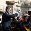 Le roi Felipe VI d'Espagne à son arrivée dans la municipalité de Écija. Le 6 février 2020  King Felipe attend the meeting with the municipal corporation of Ecija, 06 February 202006/02/2020 - Ecija