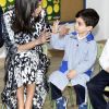 La reine Letizia d'Espagne en visite au centre éducatif "Professional Schools Sagrada Familia-Fundacion Pe-aflor" à Ecija. Le 6 février 2020  Queen Letizia visit the educational center "Professional Schools Sagrada Familia-Fundacion Pe–aflor, winner of the 2019 school prize of the Princess of Girona Foundation.06/02/2020 - Ecija