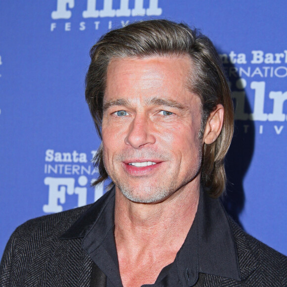 Brad Pitt à la soirée 'Maltin Modern Master Award' en son honneur au 35e Festival International du Film à Santa Barbara en Californie, le 22 janvier 2020.