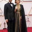 Natalie Portman et son mari Benjamin Millepied assistent à la 92e édition des Oscars au Dolby Theatre. Hollywood, Los Angeles, le 9 février 2020.