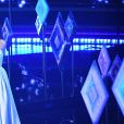 Idina Menzel interprète la chanson "Into The Unknown" extraite de la bande originale du film "La Reine des neiges II" à la 92e édition des Oscars au Dolby Theatre. Hollywood, Los Angeles, le 9 février 2020.