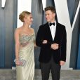 Scarlett Johansson et Colin Jost assistent à la soirée post-cérémonie des Oscars de Vanity Fair, au Wallis Annenberg Center for the Performing Arts. Los Angeles, le 9 février 2020.