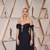 Margot Robbie assiste à la 92e édition des Oscars au Dolby Theatre, habillée d'une robe Chanel. Hollywood, Los Angeles, le 9 février 2020.