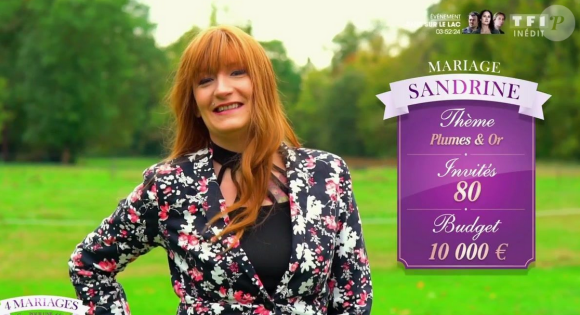Sandrine et David, candidats de "4 mariages pour 1 lune de miel" (TF1)- 9 janvier 2020