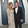 Antonio Banderas et Nicole Kimpel assistent à la soirée Vanity Fair après les Oscars au Wallis Annenberg Center for the Performing Arts. Beverly Hills, le 9 février 2020.