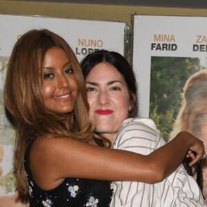 Zahia Dehar et Rebecca Zlotowski à l'avant-première du film "Une fille facile" au cinéma UGC Ciné Cité Les Halles à Paris, France, le 27 août 2019. © Coadic Guirec/Bestimage