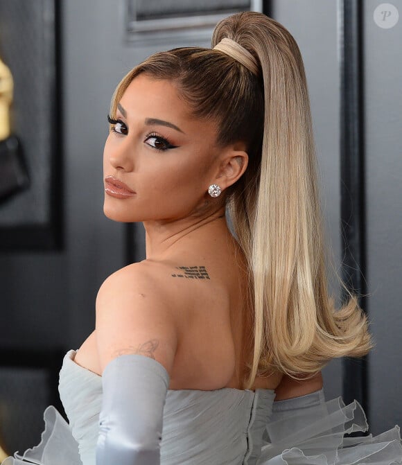 Ariana Grande - 62e soirée annuelle des Grammy Awards à Los Angeles, le 26 janvier 2020.