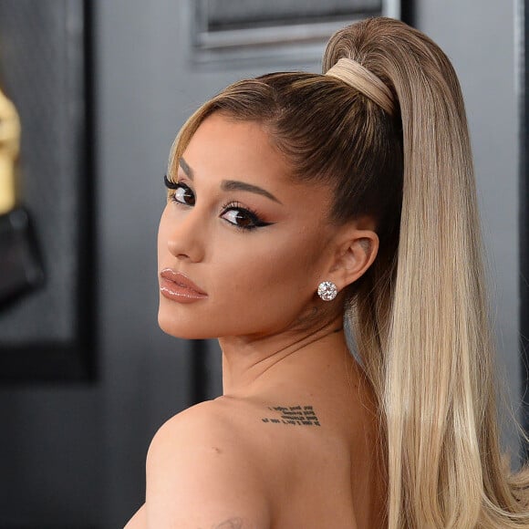 Ariana Grande - 62e soirée annuelle des Grammy Awards à Los Angeles, le 26 janvier 2020.