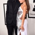 Big Sean et sa petite-amie Ariana Grande - 57e soirée annuelle des Grammy Awards au Staples Center à Los Angeles, le 8 février 2015.