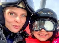 Sylvie Tellier au ski avec ses enfants : tendres photos et grosse sécurité