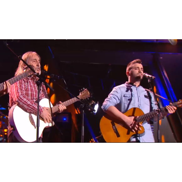 Manu, Raphaël et Adrien - Extrait de l'émission "The Voice" diffusée samedi 15 février 2020, TF1