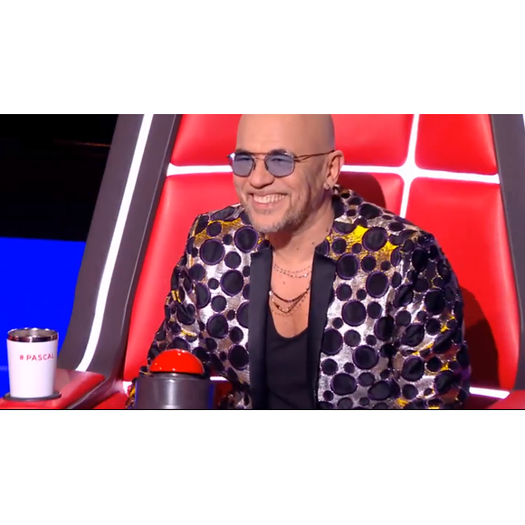 Pascal Obispo très ému devant des talents - Extrait de l'émission "The Voice" diffusée samedi 15 février 2020, TF1